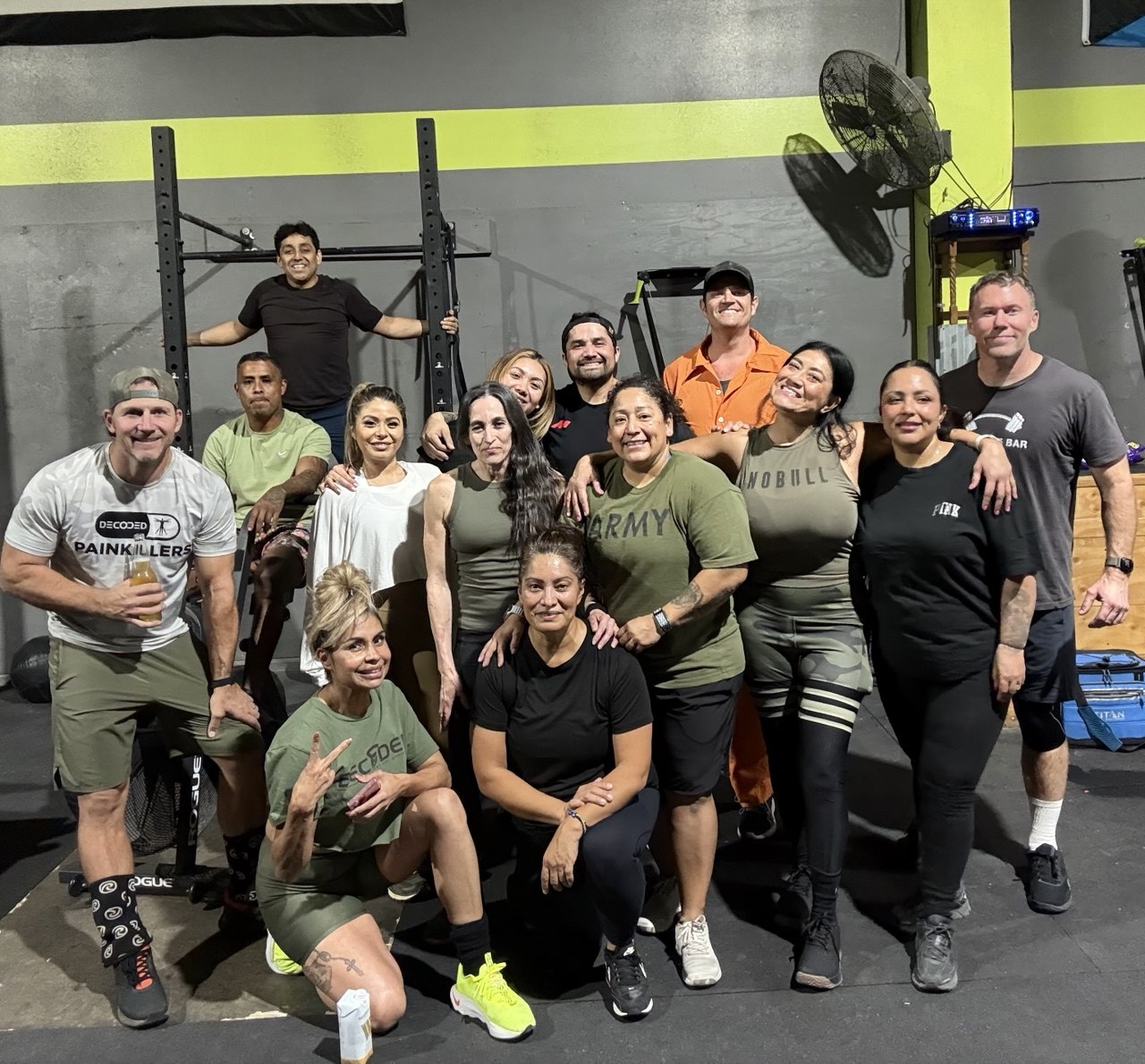Decoded Fitness community group photo