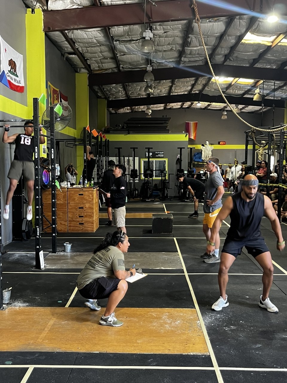 Doomsday 2023 pull-ups with judge
