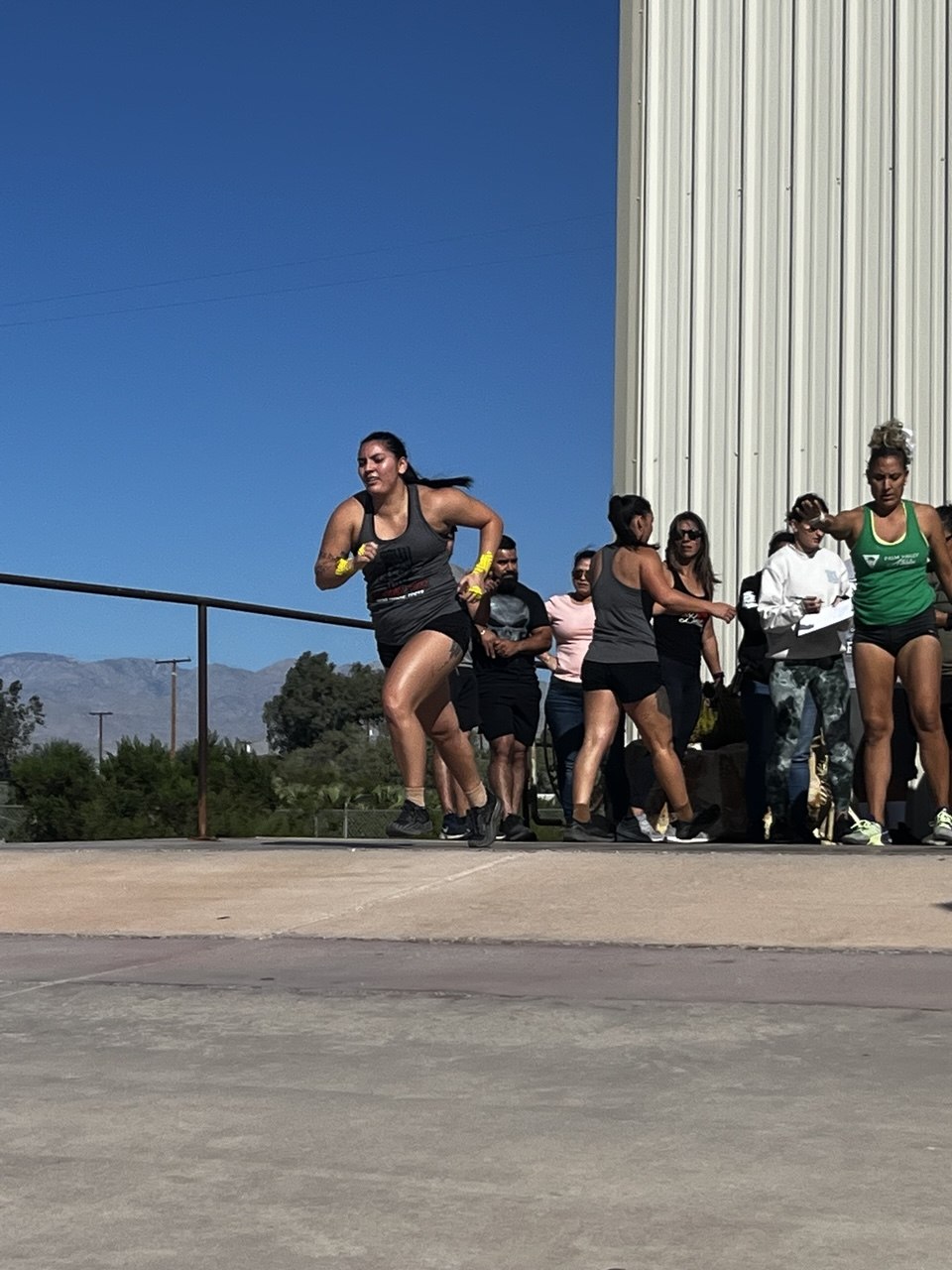 Doomsday 2023 run past spectators