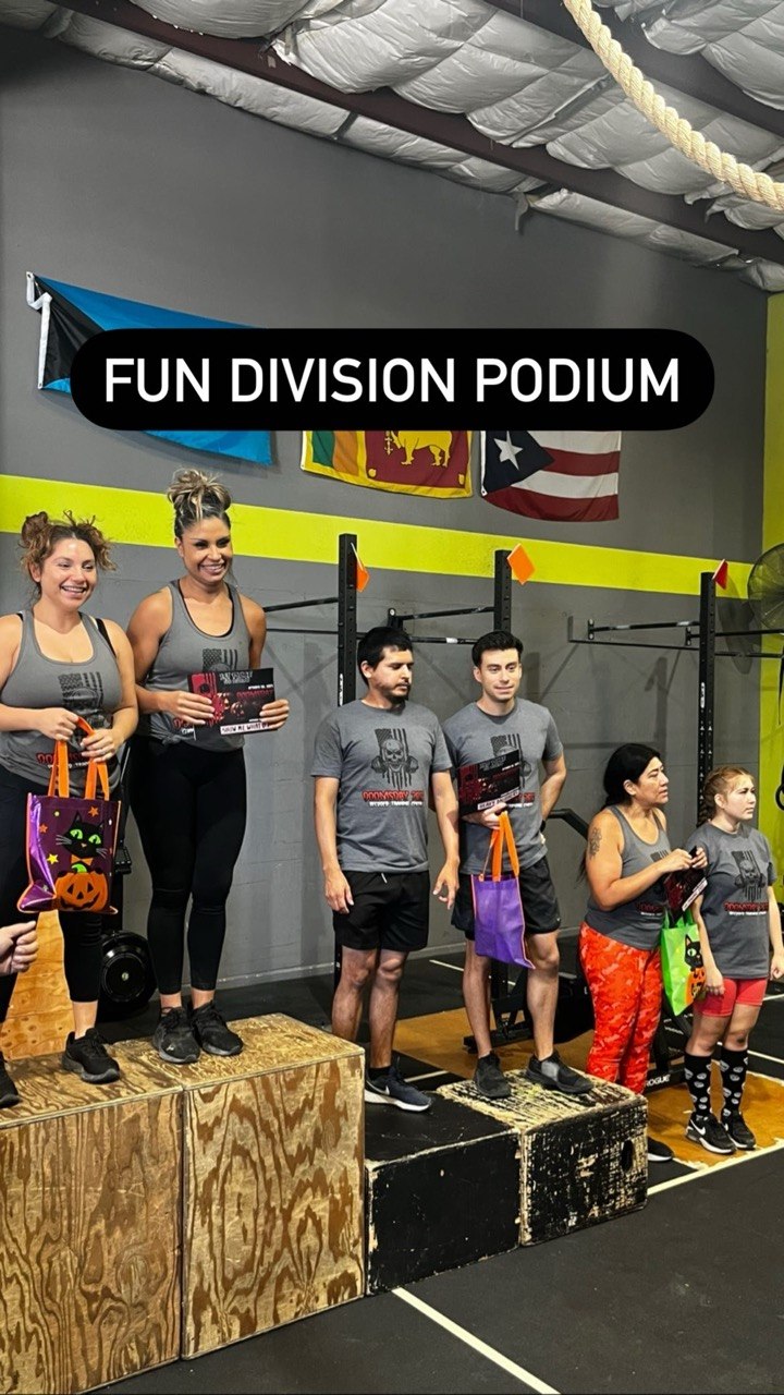 Doomsday 2023 Fun Division podium