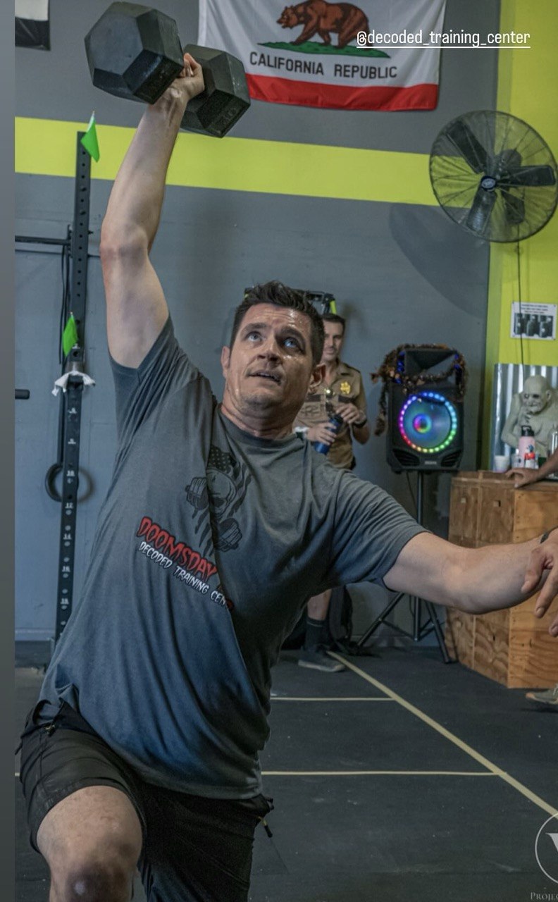 Doomsday 2023 dumbbell snatch