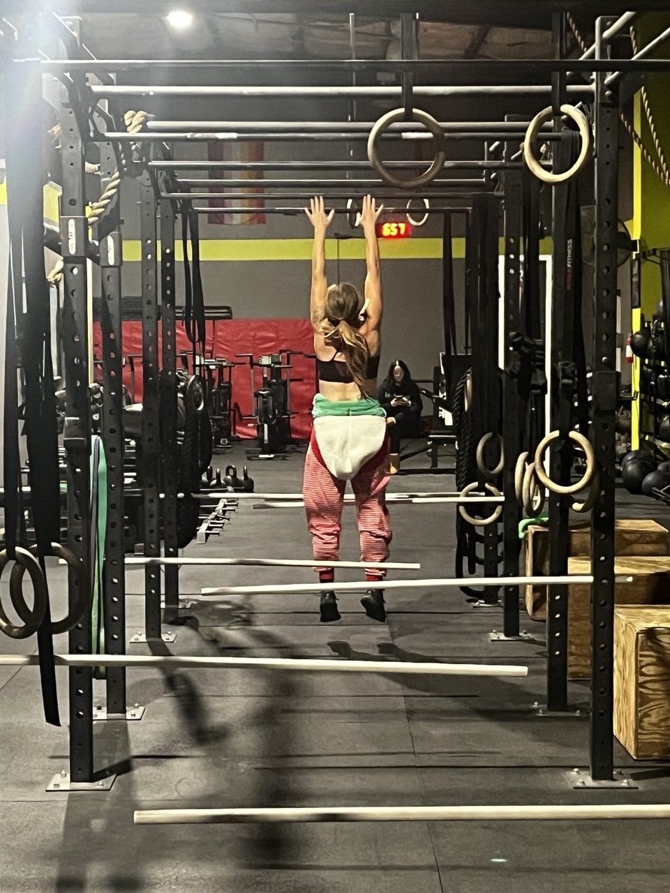 Winter Pajama Party pull-ups in reindeer pajamas