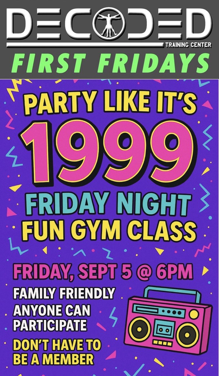 First Friday Party Like It's 1999 event flyer, Friday Sept 5th